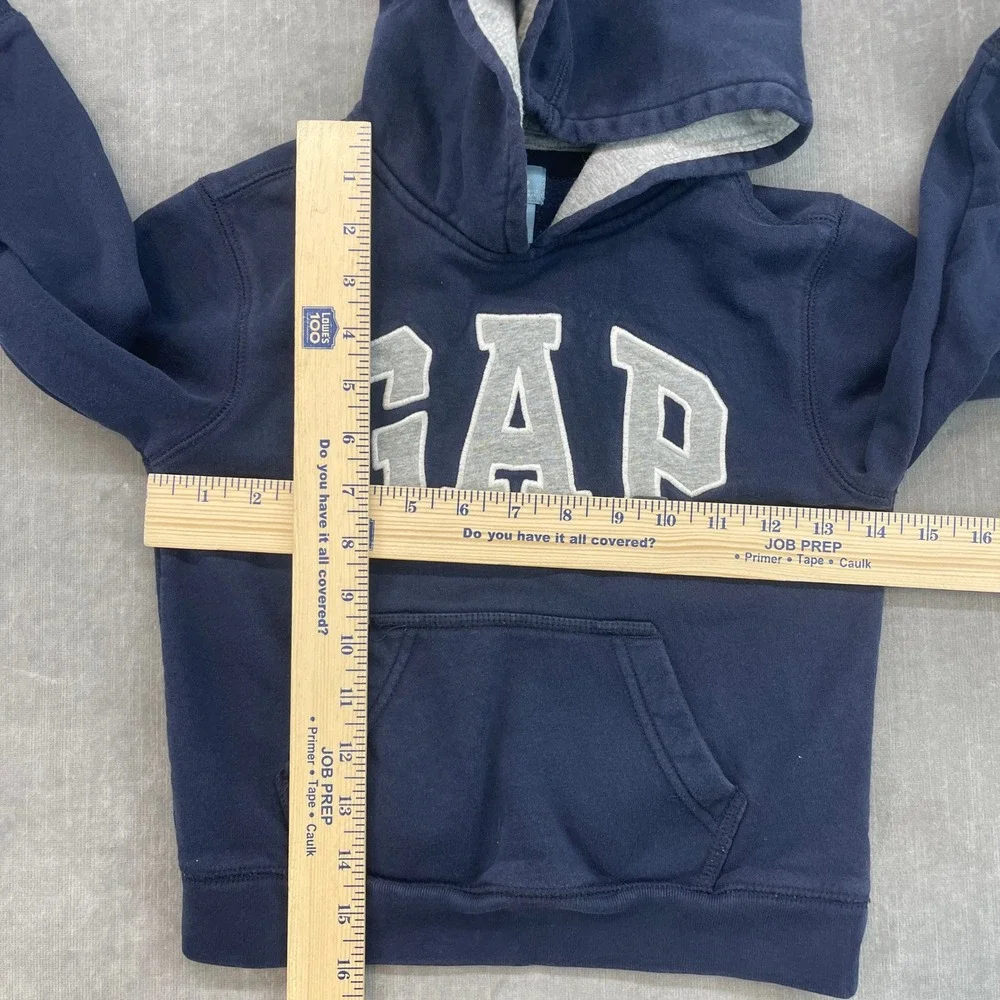 Baby‎ Gap Hoodie 5T Navy Blue Arch Logo Full Zip Pullover Sweatshirt